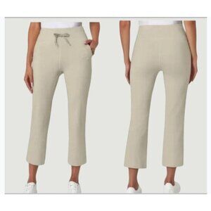 NEW Mondetta Women's Size L High-Rise Capri  Tan  G1468